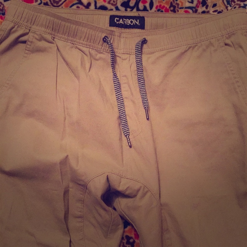Men’s Khaki Joggers